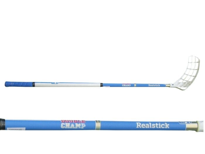 Florbola nūja Double Champ (zila) 101 cm labā-0