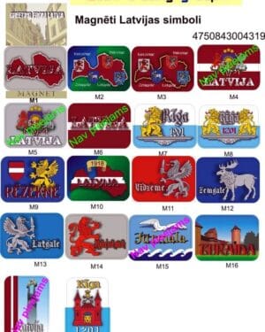 Magnēts Latvija-1214