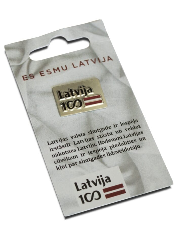 Nozīmīte LV100 22x15 mm-0