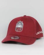 Cepure ar nagu Latvija (bordo)-0