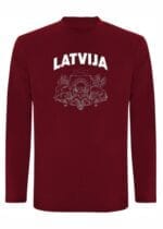 T-Krekls ar garām piedurknēm Latvija