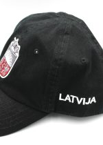 Cepure ar nagu Latvija - Melna - Image 2