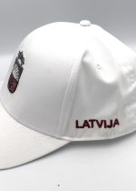 Cepure ar nagu Latvija - Balta - Image 2