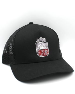 Cepure ar Sietiņu Latvija - Melna